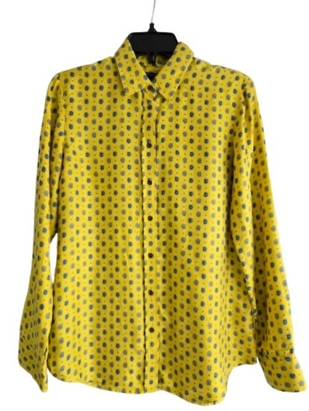 Banana Republic Silk Button-Down Shirt